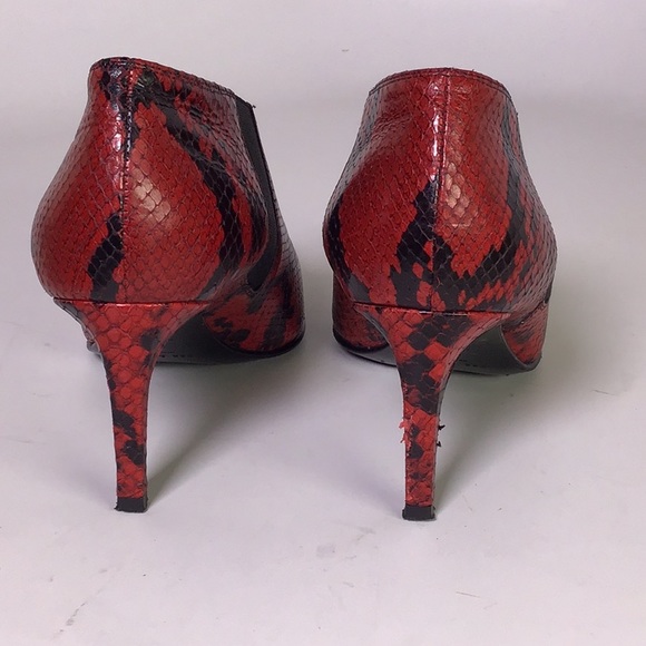 Rag & Bone Beha Snake Embossed Red - Picture 6 of 15